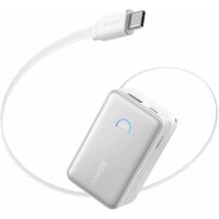 Anker Nano Power Bank Built-in USB-C A1638 45W 10000mAh (белый)