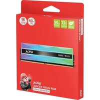 ADATA XPG Lancer Neon RGB 2x16ГБ DDR5 6400 МГц AX5U6400C3216G-DCLANRSG Image #5