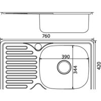 Mixline 535615 (правая, полированная, 0.8 мм) Image #2