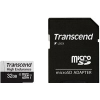 Transcend microSDHC TS32GUSD350V 32GB (с адаптером)