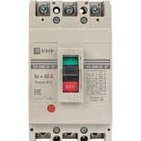 EKF PROxima ВА-99М 6340А 3P 25кА mccb99-63-40m Image #3