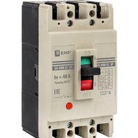 EKF PROxima ВА-99М 6340А 3P 25кА mccb99-63-40m