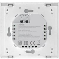 Aqara Smart Wall Switch H1 одноклавишный без нейтрали (серый) Image #4