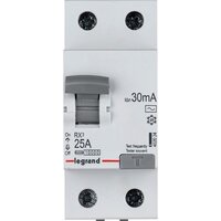 Legrand RХ3 2P 25A 30mA 10kA 2M тип АС 402024