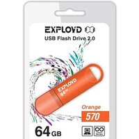 Exployd 570 64GB (оранжевый) [EX-64GB-570-Orange]