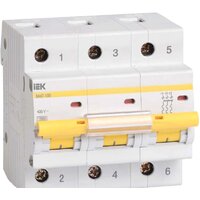 IEK ВА 47-100 10А 3P 10кА С MVA40-3-010-C