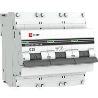 EKF PROxima ВА 47-100 3P 25A (C) mcb47100-3-25C-pro