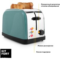 Kitfort KT-2014-4 (голубой) Image #5