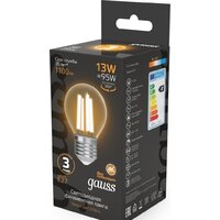 Gauss Filament Шар 13W 1100lm 2700К Е27 LED 1/10/50 105802113 Image #4