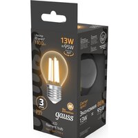 Gauss Filament Шар 13W 1100lm 2700К Е27 LED 1/10/50 105802113 Image #5
