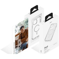 uBear Real Mag для iPhone 15 Plus (прозрачный) Image #5