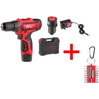 Wortex BD 1215-1 Li BD12151Li10029A2 (с 2-мя АКБ, оснастка, кейс)