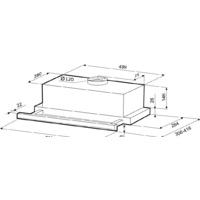 Krona Kamilla Slim 600 White (1 мотор) [00021301] Image #2