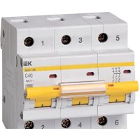 IEK ВА 47-100 40А 3P 10кА С MVA40-3-040-C