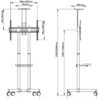 Arm Media PT-Stand-8 (черный) Image #2