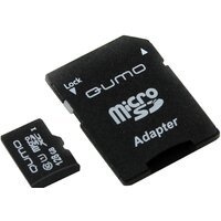QUMO QM128GMICSDXC10U1 microSDXC 128GB + адаптер