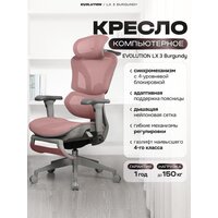 Evolution LX 3 Burgundy (розовый)