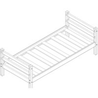 Мебельград Соня вариант 1 (массив сосны прозрачный лак) Image #2