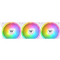 Thermaltake Swafan EX12 ARGB White TT Premium Edition 3-Fan Pack CL-F169-PL12SW-A Image #1