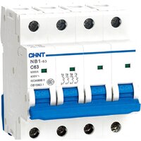 Chint NB1-63 4P 10A 6kА C 179740