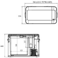 Alpicool MK35 (без адаптера 220В) Image #11