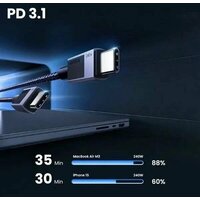 Ugreen L513 USB Type-C - USB Type-C 45068 (2 м, черный) Image #3