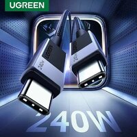 Ugreen L513 USB Type-C - USB Type-C 45068 (2 м, черный)