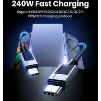 Ugreen L513 USB Type-C - USB Type-C 45068 (2 м, черный) Image #5