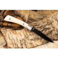 Kizlyar Supreme Gent D2 Bone Black Titanium