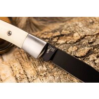 Kizlyar Supreme Gent D2 Bone Black Titanium Image #2