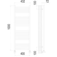 TERMINUS Аврора П20 500x1000 нп (хром) Image #3
