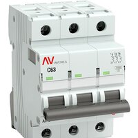 EKF Averes AV-10 3P 63A (C) 10kA mcb10-3-63C-av