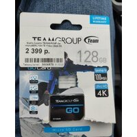 Team Group Go MicroSDXC 128GB TGUSDX128GU303 + адаптер Image #3