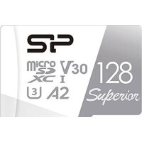 Silicon-Power Superior microSDXC SP128GBSTXDA2V20SP 128GB (с адаптером) Image #2