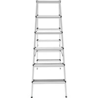 Новая высота NV 112 алюминиевая двухсторонняя 2x6 ступеней Image #10