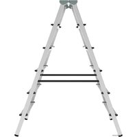 Новая высота NV 112 алюминиевая двухсторонняя 2x6 ступеней Image #4