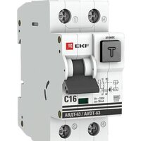 EKF PROxima АВДТ-63 16А30мА DA63-16-30