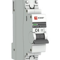 EKF PROxima 1P 4А (C) 6кА ВА 47-63 DC mcb4763-DC-1-04C-pro