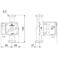 Grundfos UPS 32-100 180 Image #3