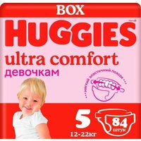 Huggies Ultra Comfort Box Girl 5 (84 шт)