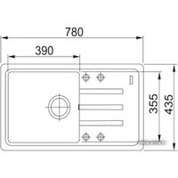Franke Malta BSG 611-78 (белый) Image #2