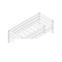 Мебельград Соня вариант 3 (массив сосны белый) Image #3