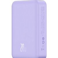 Baseus Magnetic Mini Wireless Fast Charge Power Bank 20W 20000mAh (сиреневый)