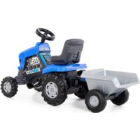 Полесье Каталка-трактор с педалями Turbo с полуприцепом 84637 Image #3