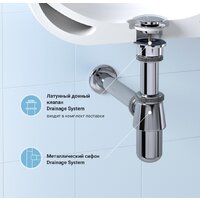 Wellsee Drainage System 182103003 (сифон, донный клапан, хром) Image #3