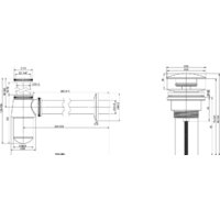 Wellsee Drainage System 182103003 (сифон, донный клапан, хром) Image #8