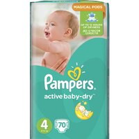 Pampers Active Baby 4 (70 шт)