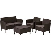 Keter Salemo 2-Sofa Set 253228 (коричневый)