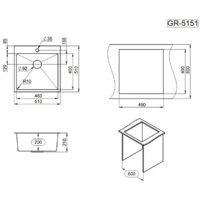 Granula GR-5151 (золото сатин) Image #3