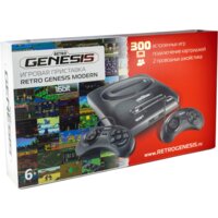 Retro Genesis Modern (2 проводных геймпада, 300 игр)